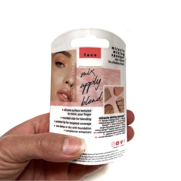 Real Techniques Miracle Mixing Sponge / Makeup Sponge & Silicone Applicator - Picture 5 of 13